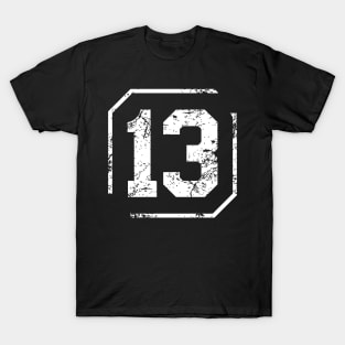 Sport 13 Jersey team | T Shirt Baseball Hockey Basketball soccer football T-Shirt